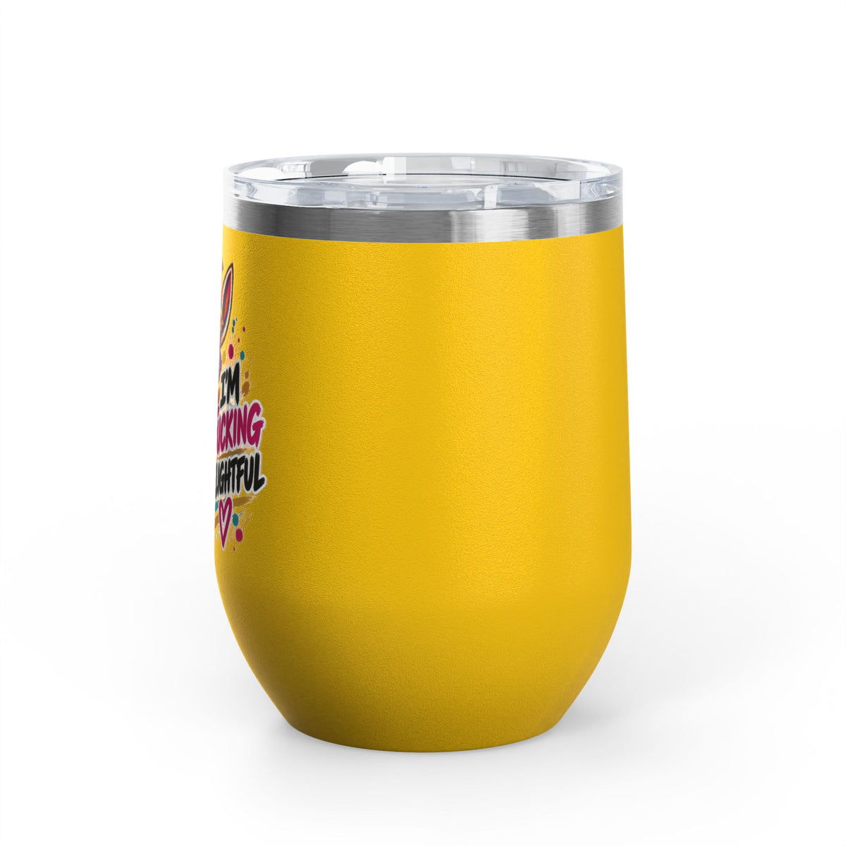I'm Fucking Delightful | Happy Donkey Wine Tumbler