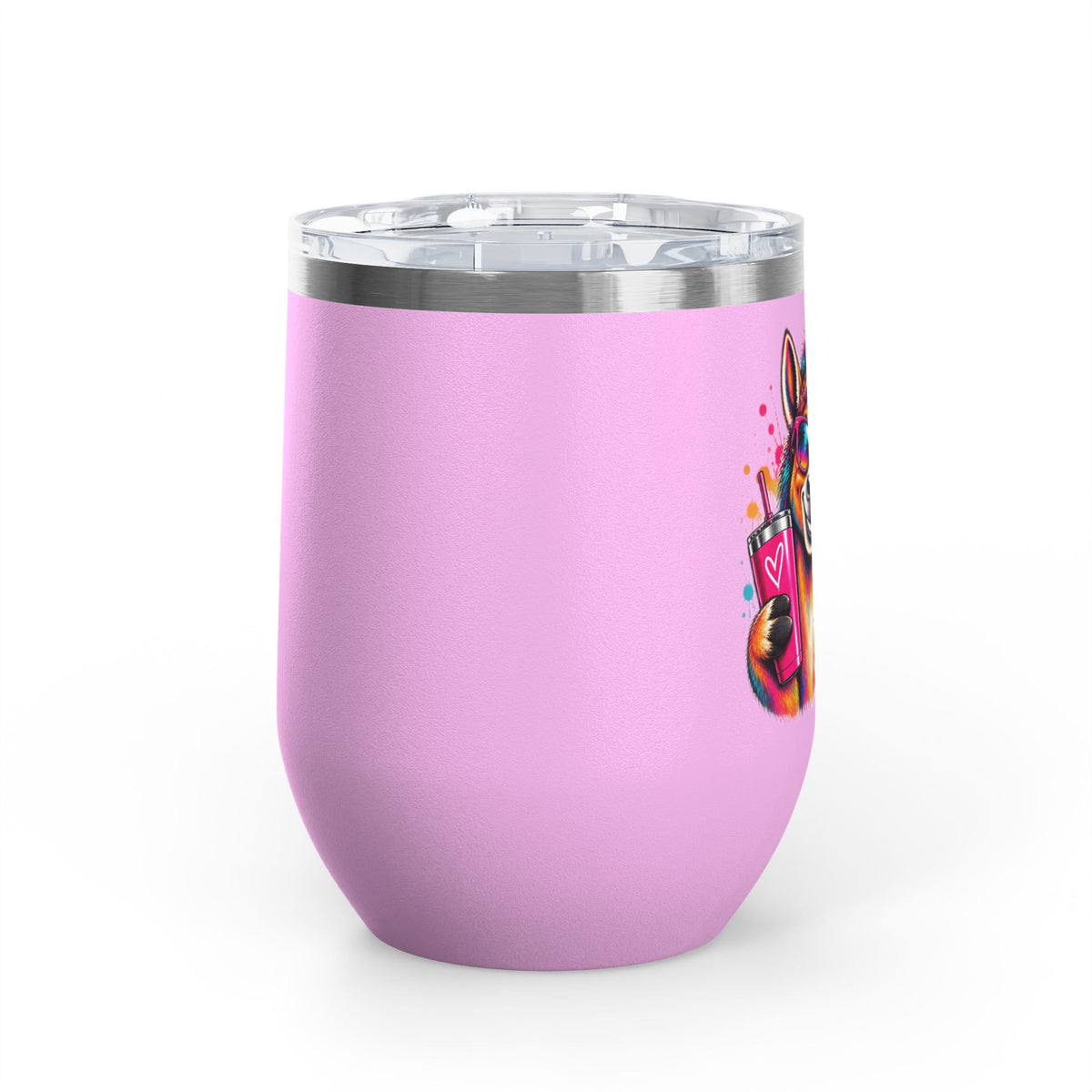 I'm Fucking Delightful | Happy Donkey Wine Tumbler
