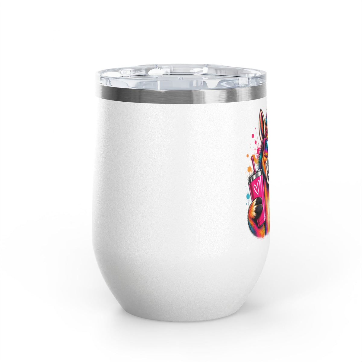 I'm Fucking Delightful | Happy Donkey Wine Tumbler