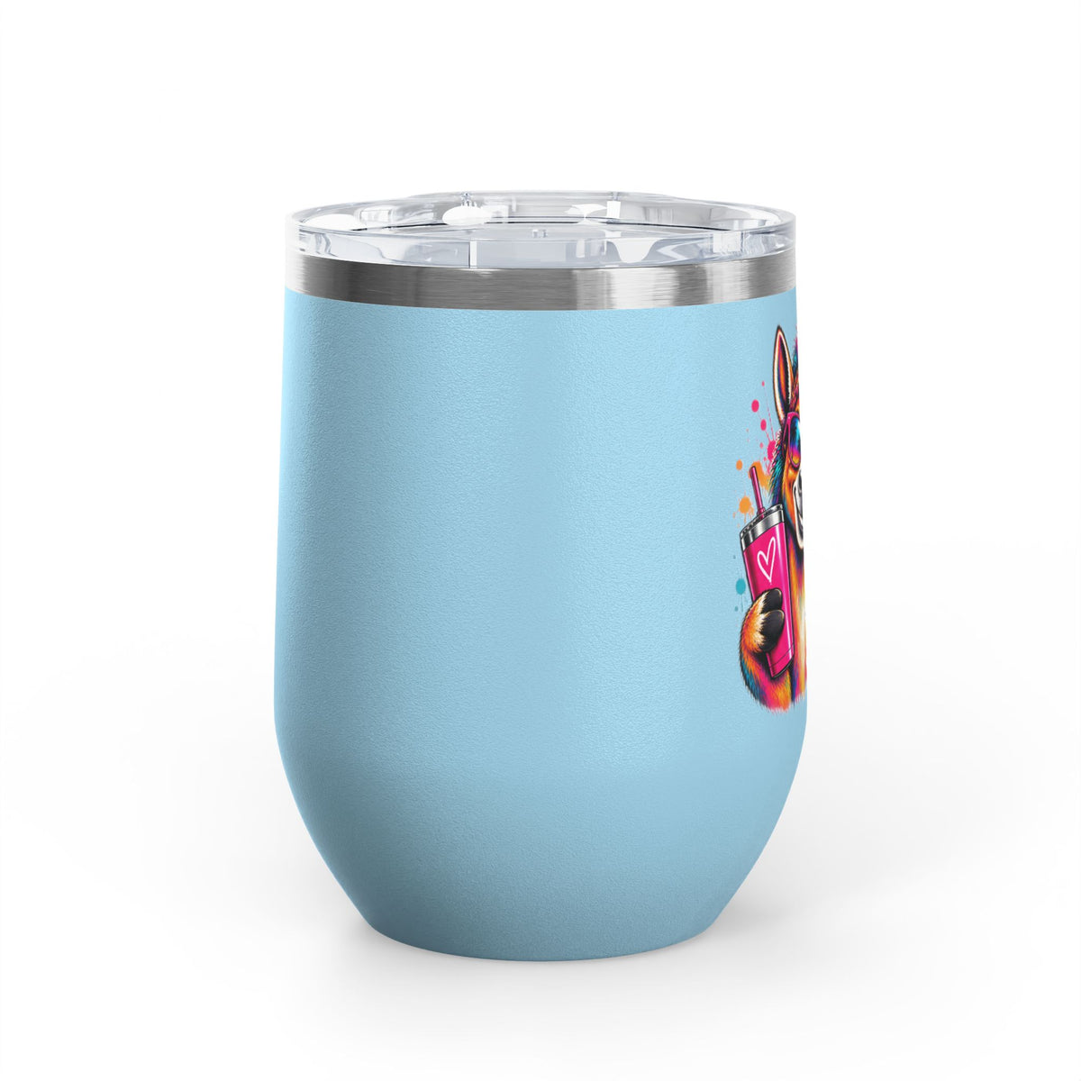 I'm Fucking Delightful | Happy Donkey Wine Tumbler