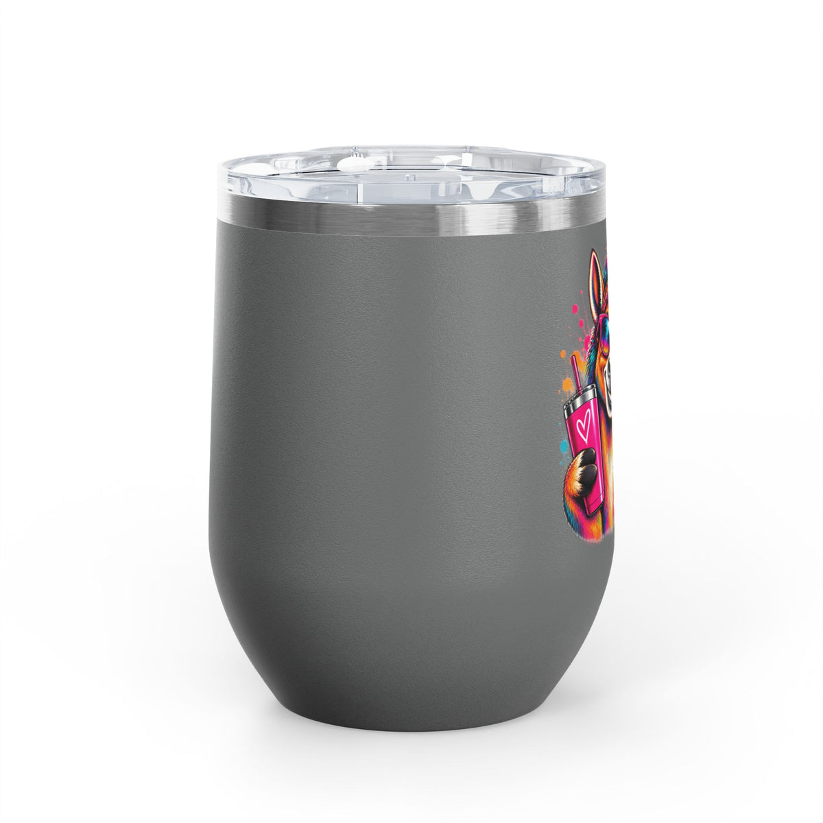 I'm Fucking Delightful | Happy Donkey Wine Tumbler