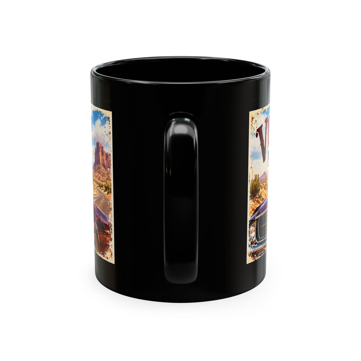 Vintage, Not Old | Funny Donkey Classic Mustang Ceramic Coffee Mug