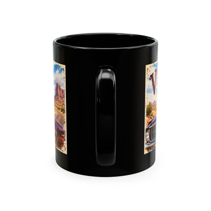 Vintage, Not Old | Funny Donkey Classic Mustang Ceramic Coffee Mug
