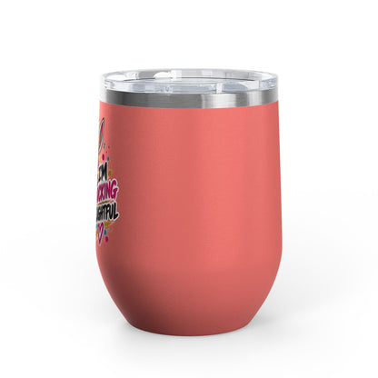 I'm Fucking Delightful | Happy Donkey Wine Tumbler