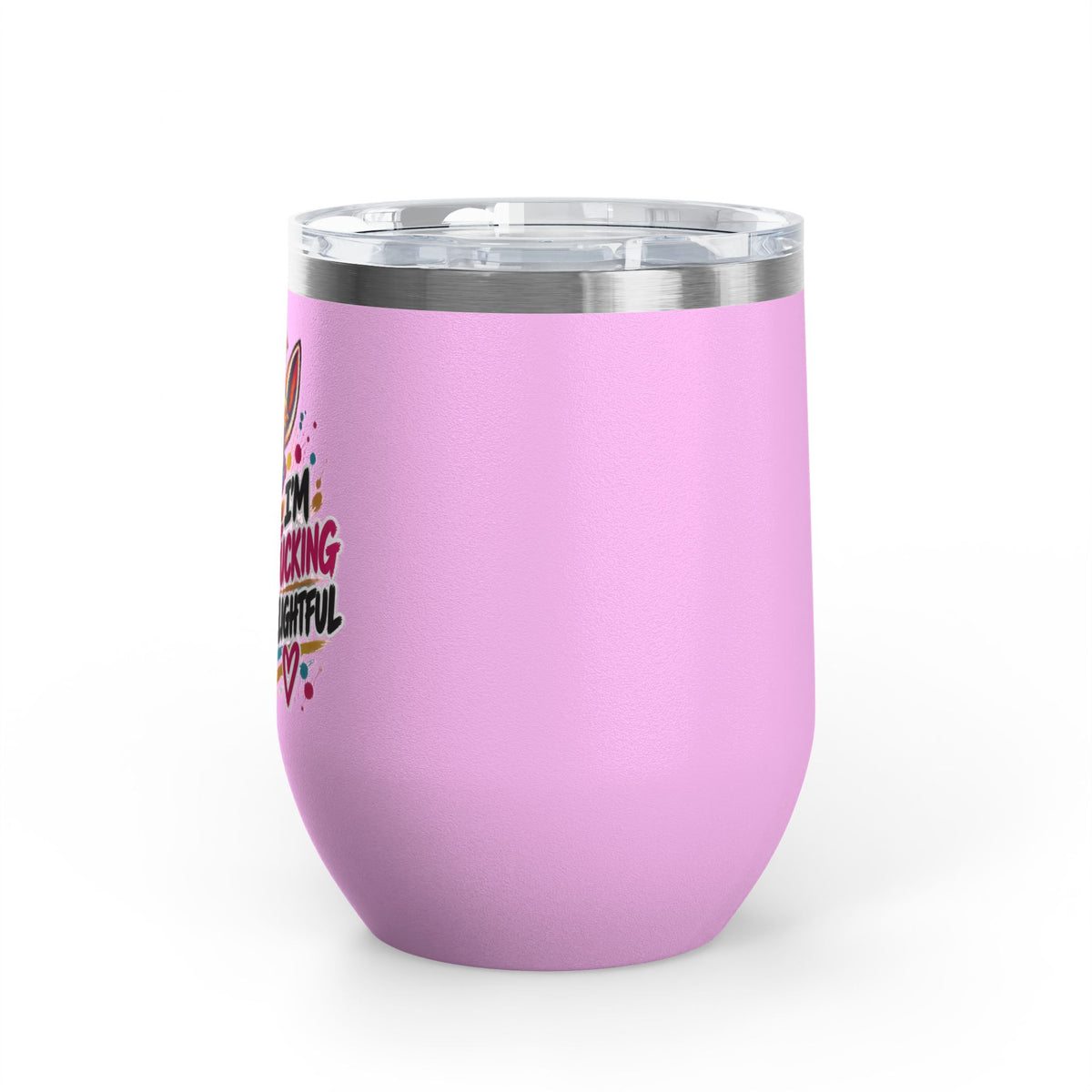 I'm Fucking Delightful | Happy Donkey Wine Tumbler