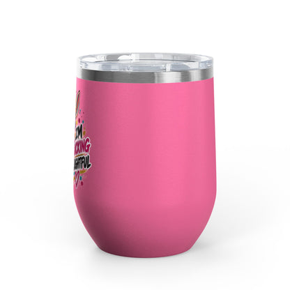 I'm Fucking Delightful | Happy Donkey Wine Tumbler