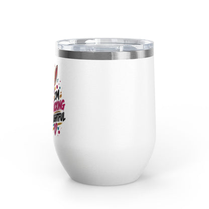 I'm Fucking Delightful | Happy Donkey Wine Tumbler