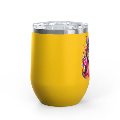I'm Fucking Delightful | Happy Donkey Wine Tumbler