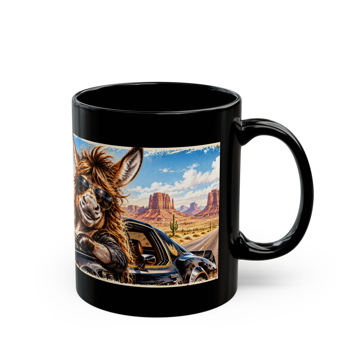 Bad Decisions Make the Best Stories | Funny Donkey Ceramic Coffee Mug