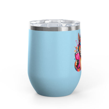 I'm Fucking Delightful | Happy Donkey Wine Tumbler